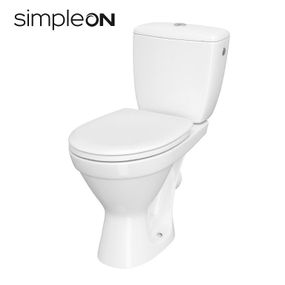 CERSANIT - WC KOMBI 695 CERSANIA SIMPLEON 010 3 / 6L+DUROPLAST SEDADLO SOFTCLOSE K11-2337