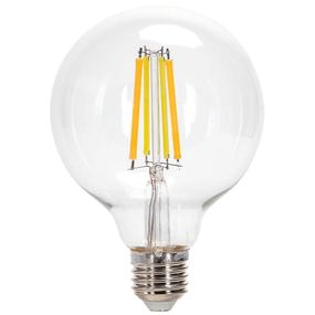 LED RGBW Žiarovka FILAMENT G95 E27/4,9W/230V 2700K - Aigostar