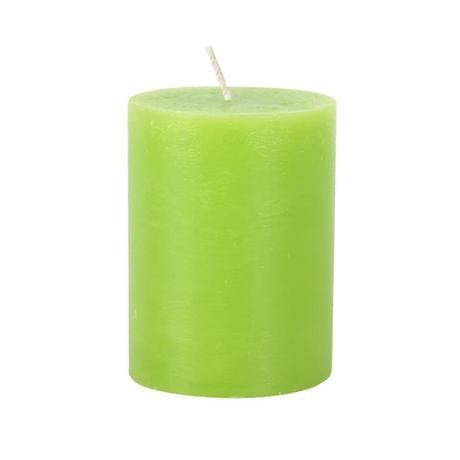 Provence Rustikálna sviečka 10cm PROVENCE zelená