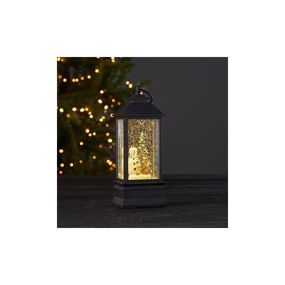 Eglo 411232 - LED Vianočná dekorácia VINTER 1xLED/0,064W/3xAAA čierna