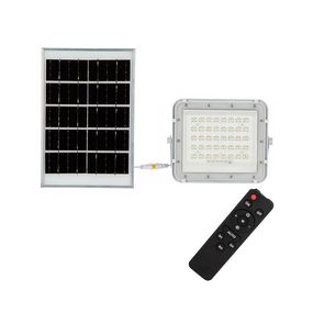 LED Vonkajší solárny reflektor LED/10W/3,2V IP65 6400K biela + DO
