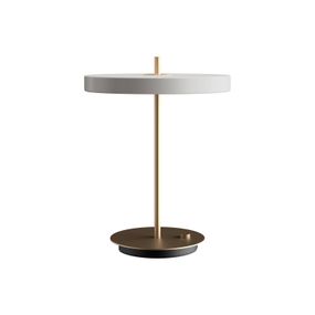 UMAGE Asteria Table stolová LED lampa, USB, sivá, Obývacia izba / jedáleň, plast, oceľ, hliník, akryl, 13W, K: 41.5cm
