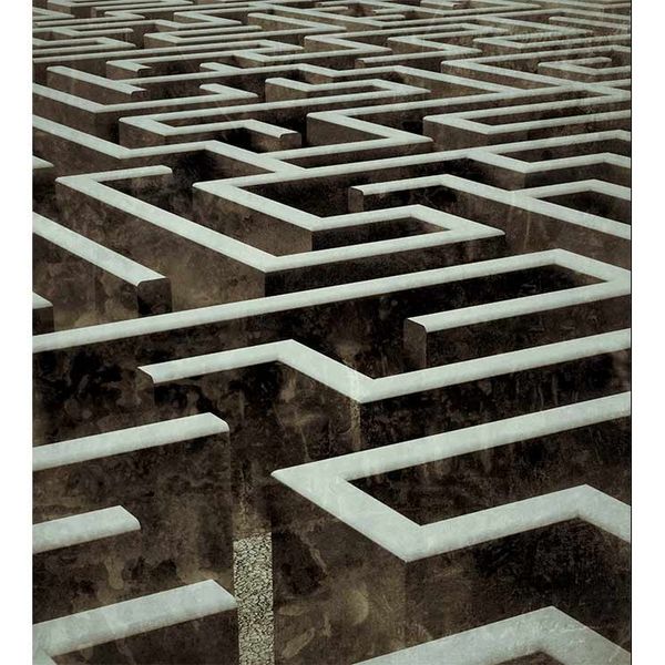 MS-3-0279 Vliesová obrazová fototapeta Labyrinth, veľkosť 225 x 250 cm