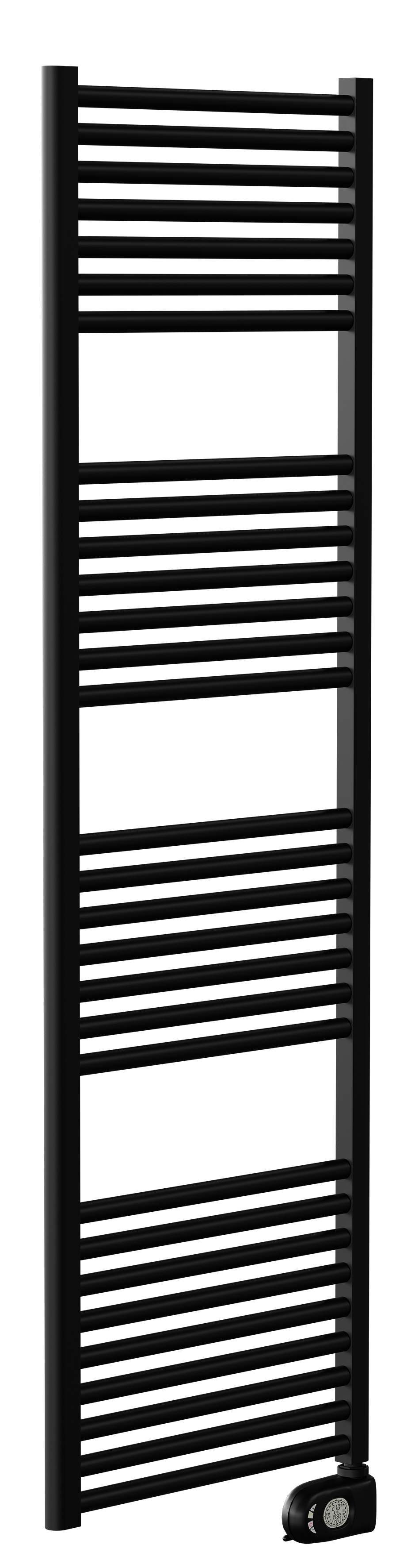 Cordivari Lisa 22 BLACK electric - Radiátor 1160x450 mm s termostatom, čierna matná 3581646100153