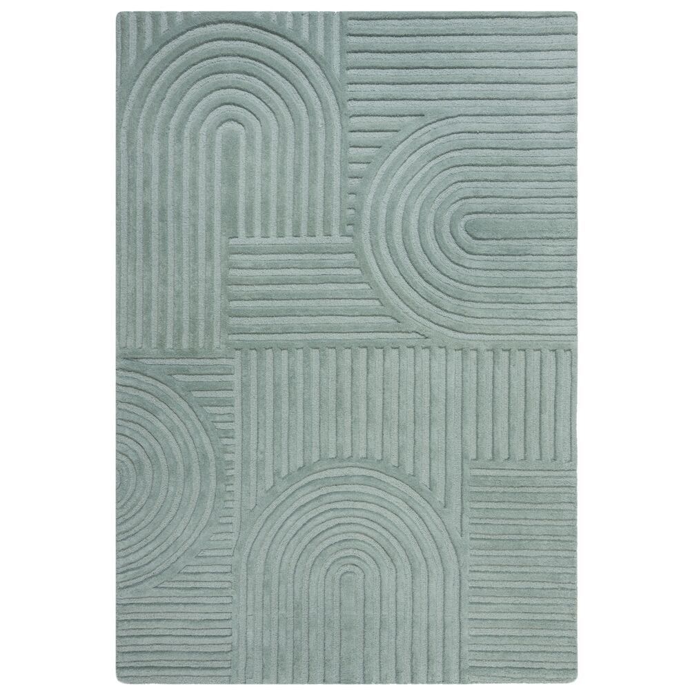 Flair Rugs koberce Kusový koberec Solace Zen Garden Duck Egg - 120x170 cm