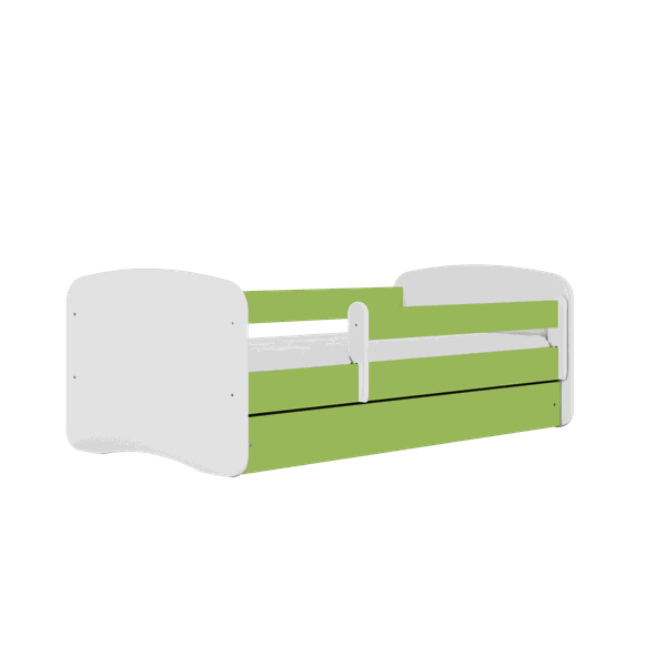 Letoss  Detská posteľ BABY DREAMS 180/80 Zelená S matracom S uložným priestorom