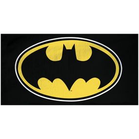 BrandMac · Bavlnená plážová osuška Batman - motív Logo - 100% bavlna - 70 x 140 cm