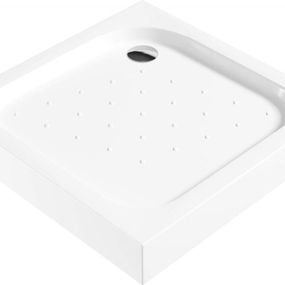 DEANTE - Funkia biela - Akrylátová sprchová vanička, štvorcová, 90x90 cm KTC_041B