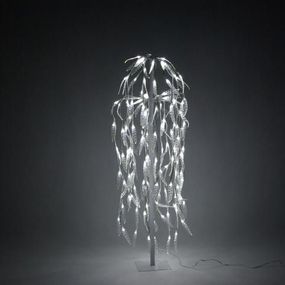 Garthen 29215 Svetelná dekorácia - smútočná vŕba - 140 LED, 85 cm, studeno biela
