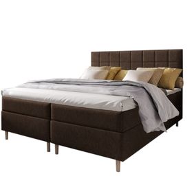 Expedo Čalúnená posteľ boxspring SICILIE, 140x200, inari 24 + topper