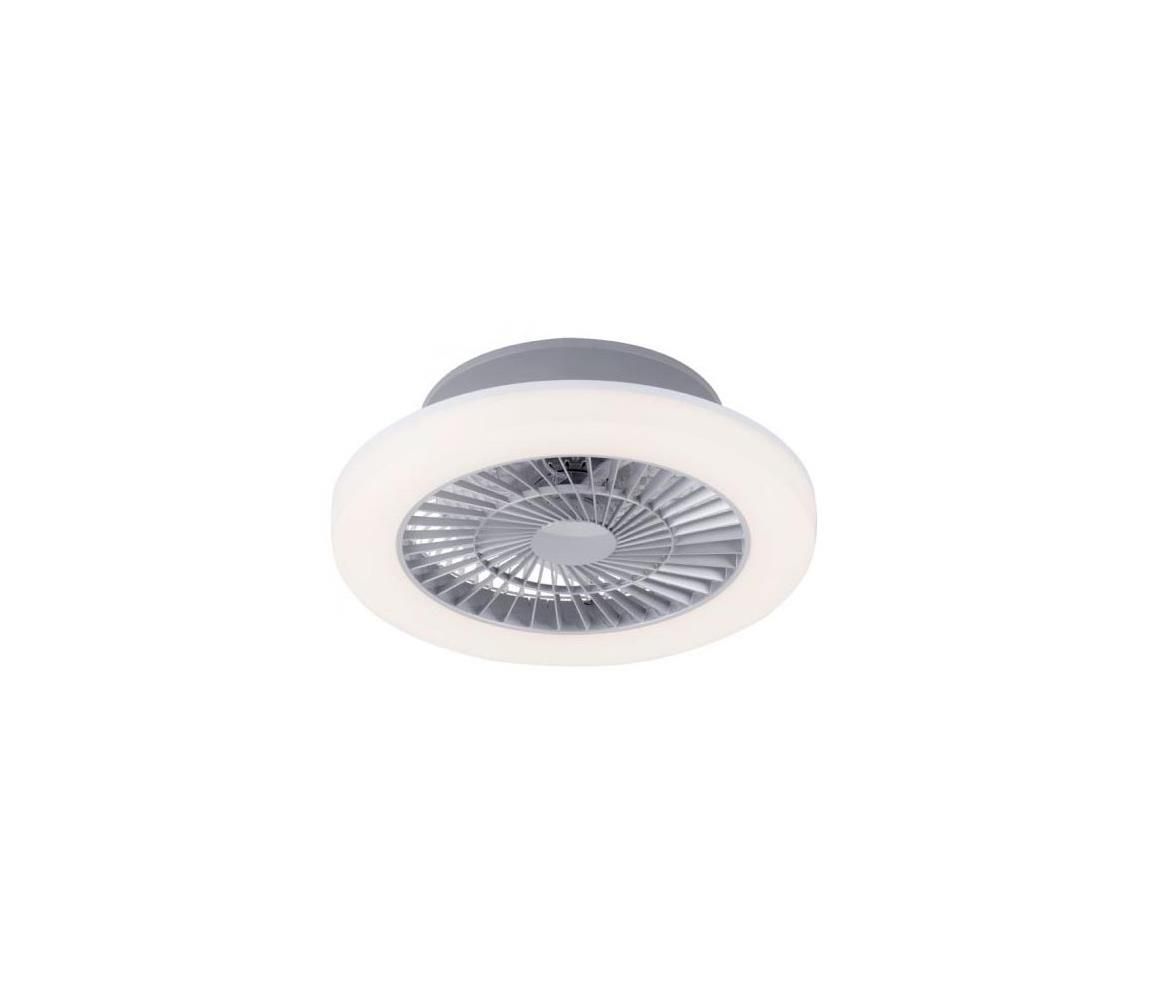 Leuchten Direkt 14645-55 - LED Svietidlo s ventilátorom LEONARD LED/27W/230V