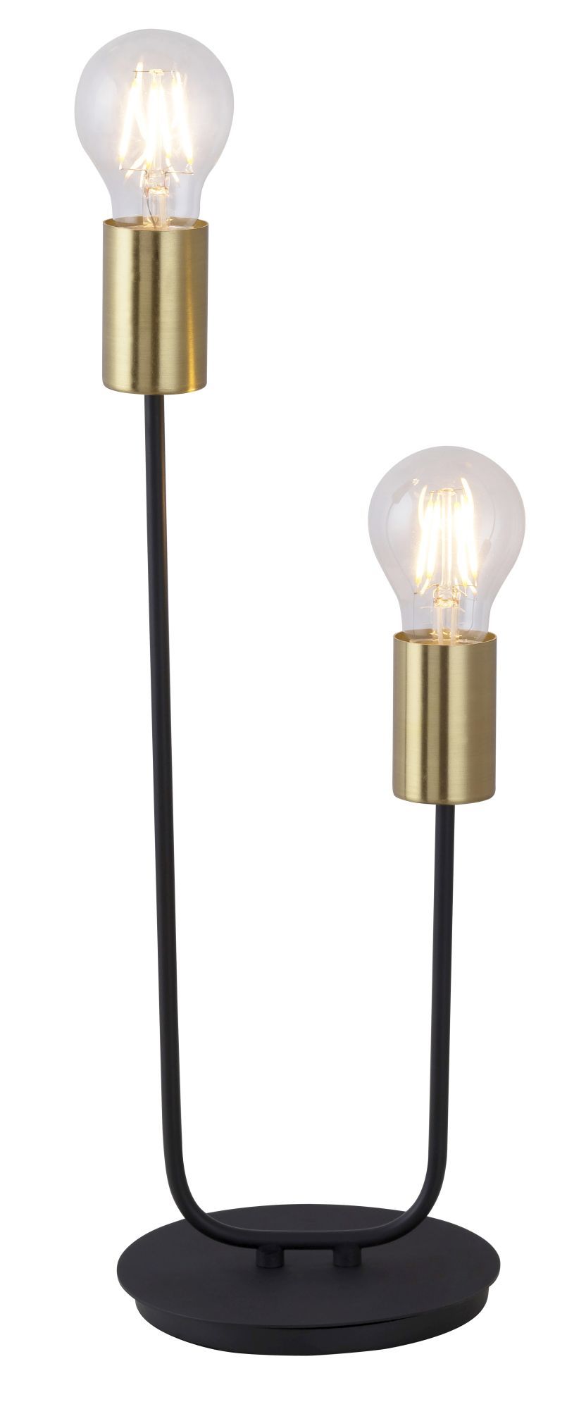 Stolová lampa Lanny 4560 (čierna + zlatá)