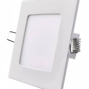 EMOS LED panel štvorcový vstavaný 6W, biely, 12x12cm, neutrálna biela ZD2122