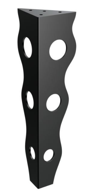RMP Nábytková noha Polymnia 30 cm čierna NOHA005/30