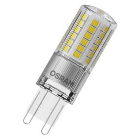 OSRAM kolíková LED G9 4, 8W 4.000K číra, G9, 4.8W, Energialuokka: E, P: 5.9 cm