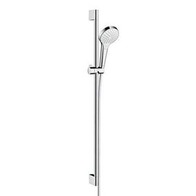 HansGrohe Croma Select S - Sprchová súprava Vario EcoSmart 9 l/min 0,90 m, biela/chróm 26573400