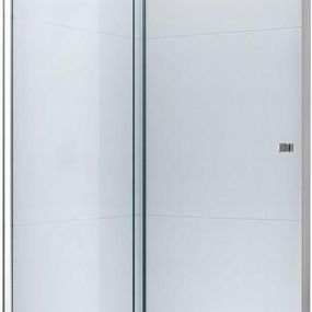 MEXEN - Apia posuvné sprchové dvere 135 cm, transparent, chróm 845-135-000-01-00