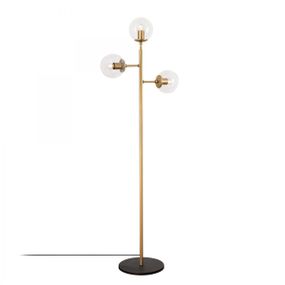 Stojacia lampa Atmaca II 163 cm zlatá