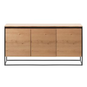 Komoda s dubovou dyhou Unique Furniture Rivoli