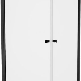 MEXEN/S - PRETORIA duo sprchovací kút 80 x 70 cm, transparent, čierny 852-080-070-70-00-02