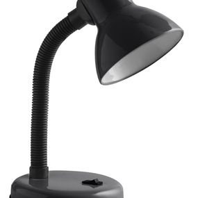 Stolná lampa GTV LB-RIOE27-20 Rio čierna