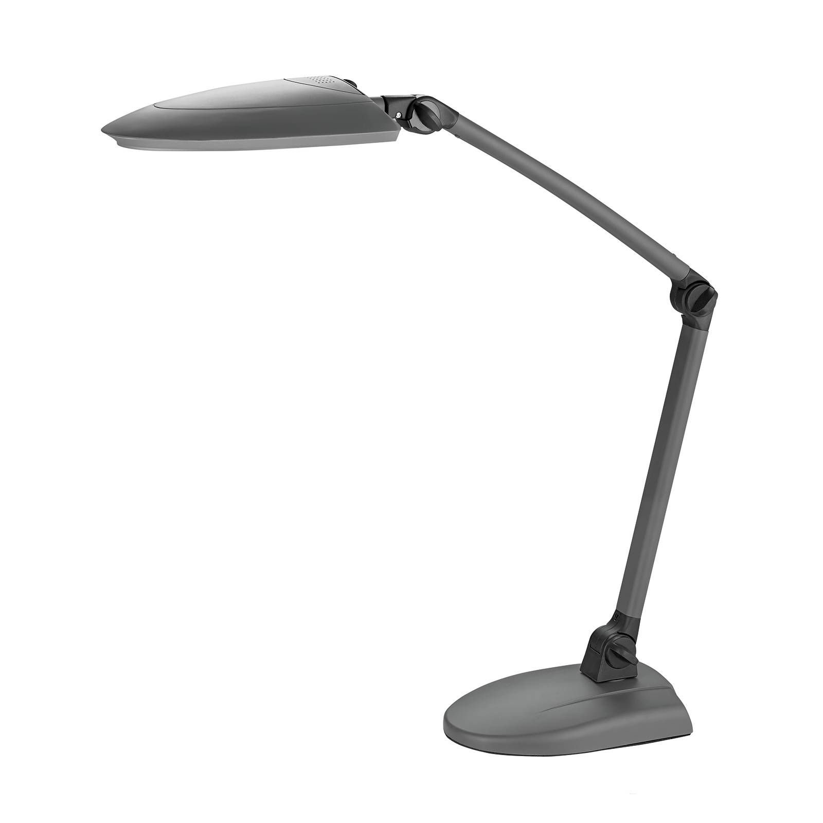 ALCO Stolná LED lampa 915LED so svorkou a podstavcom, Pracovňa / Kancelária, plast, 10W, Energialuokka: F, K: 106cm