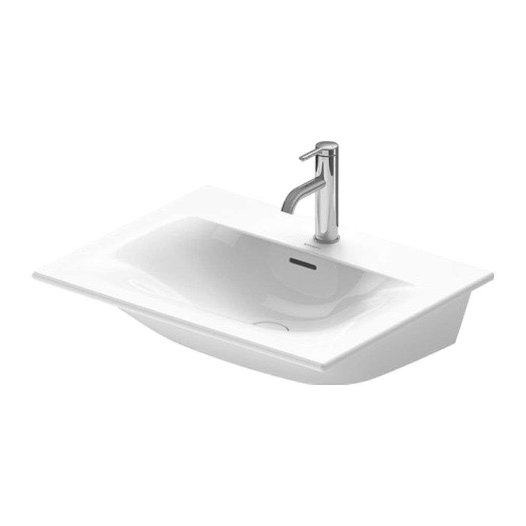 Duravit Viu - Umývadlo do nábytku, 63 x 49 cm, Biela 2344630060