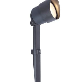 Lutec 6609202118 LED vonkajšie lampa k zapichnutie do zeme Explorer 1x5W | 3000K | IP54 - s nastaviteľnou hlavou
