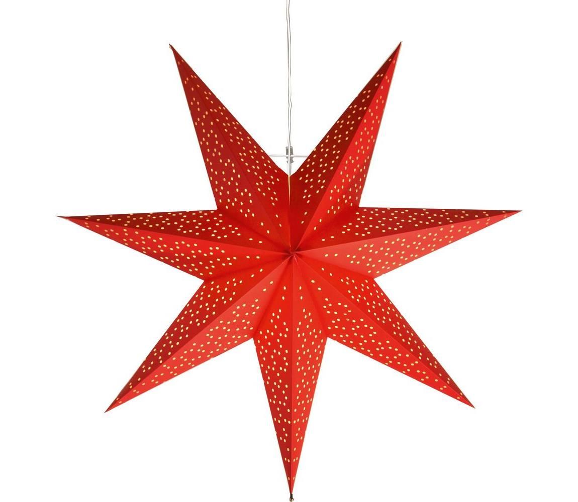 Eglo 410339 - Vianočná dekorácia DOT 1xE14/25W/230V červená