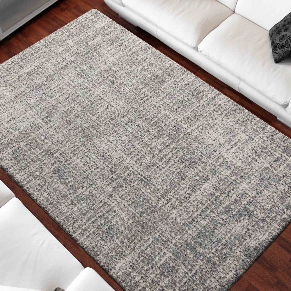 DomTextilu Kvalitný sivý koberec v módnom designe 38627-181690