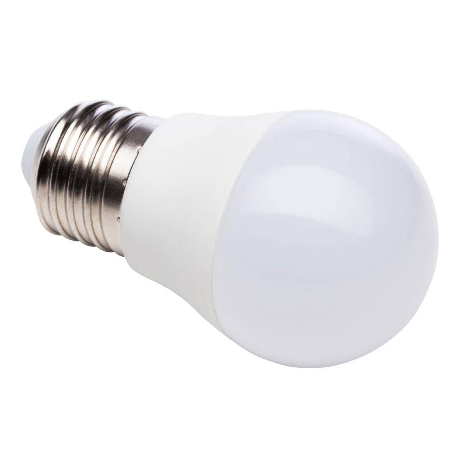Müller-Licht LED miniglobe žiarovka E27 4, 5 W teplá biela Ra 80, E27, 4.5W, Energialuokka: F, K: 7.9cm
