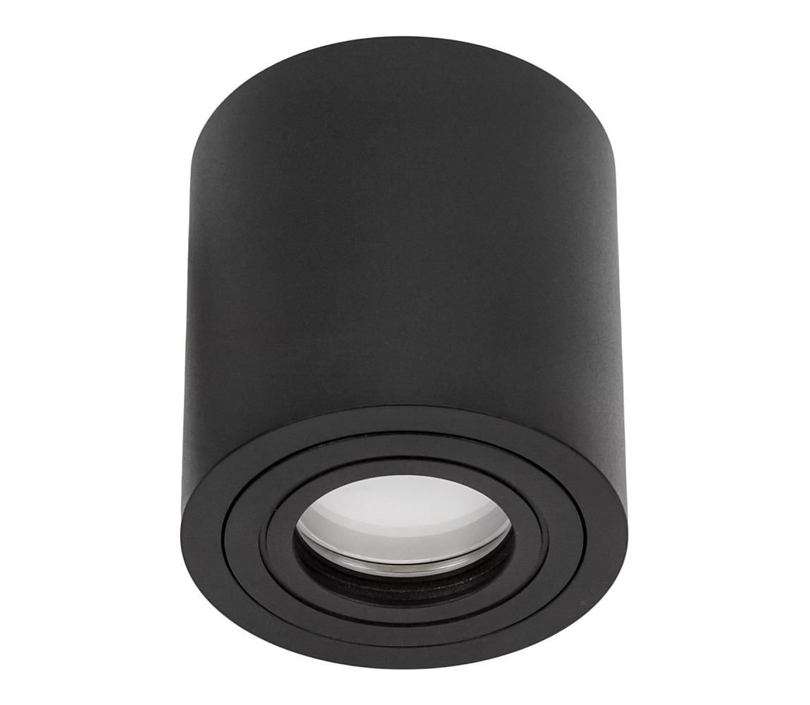 Kúpeľňové bodové svietidlo CHLOE 1xGU10/30W/230V IP65 okrúhly čierna
