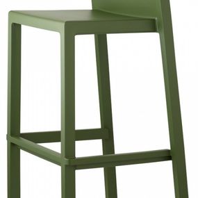 SCAB - Barová stolička KATE nízka - zelená