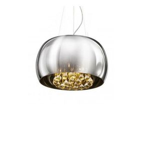 Závěsné/stropní přisazené svítidlo AZzardo Burn pendant/top AZ0699 G9 5x40W IP20 40cm chromové