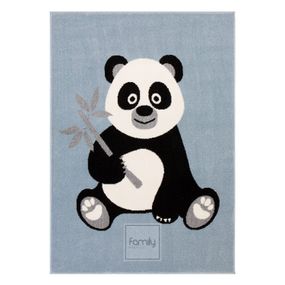 DomTextilu Moderný detský koberec s motívom pandy 140x200 cm