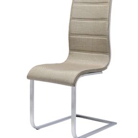 Jedálenská stolička K104 (béžová + biela)