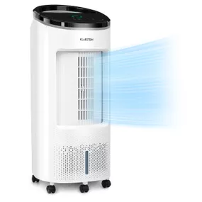 Klarstein IceWind Plus, 4 v 1 ochladzovač vzduchu, ventilátor, zvlhčovač vzduchu, čistič vzduchu, 330 m³/h, 65 W, 7 litrov, 4 rýchlosti, oscilácia, ionizátor, časovač, diaľkový ovládač, mobilný