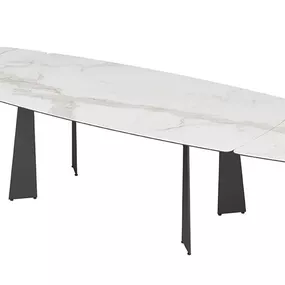 RIFLESSI - Rozkladací stôl TOLEDO s keramickou doskou