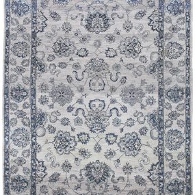 Diamond Carpets koberce Ručne viazaný kusový koberec Diamond DC-98 JN Silver / silver - 180x275 cm