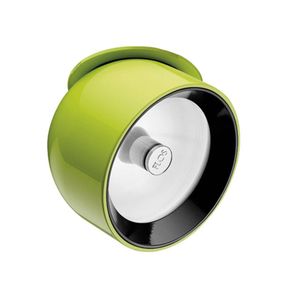 FLOS Wan bodové vysokonapäťové downlight zelené, Obývacia izba / jedáleň, hliník, sklo, G9, 40W, K: 8.1cm