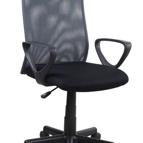 Halmar ALEX kancelárska stolička čierno-šedá