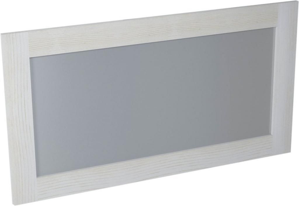 SAPHO - BRAND zrkadlo v drevenom ráme 1300x700mm, starobiela BA062