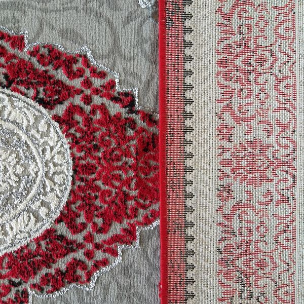 DomTextilu Exkluzívny koberec červenej farby vo vintage štýle 54495-234086