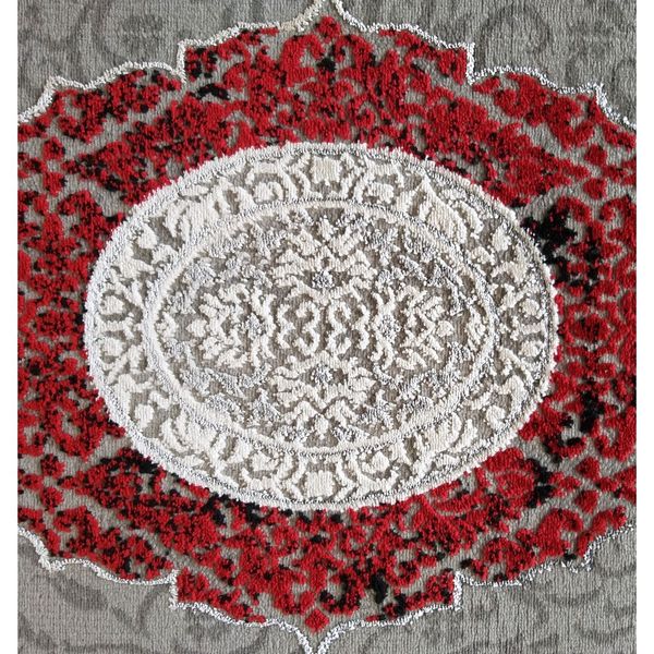 DomTextilu Exkluzívny koberec červenej farby vo vintage štýle 54495-234198