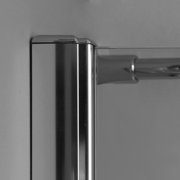Aquatek - EXTRA S7 štvrťkruhový sprchový kút 90 x 90 číre sklo