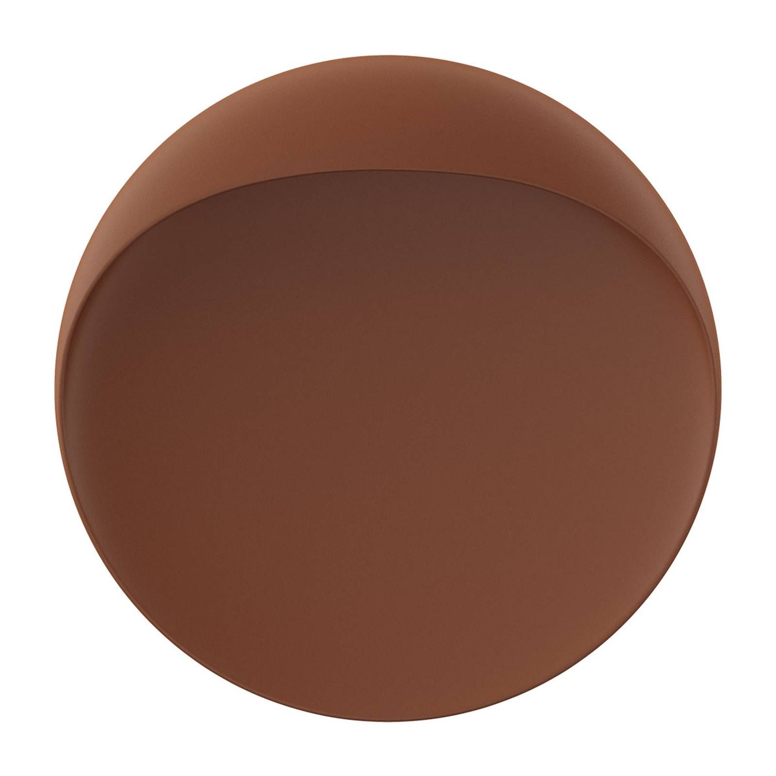 Louis Poulsen Flindt svietidlo Ø30cm corten 2 700K, Obývacia izba / jedáleň, kov, hliník, akryl, 16W