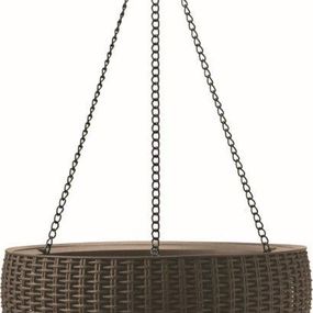 Keter Květináč Keter Hanging Sphere mocha KT-610365