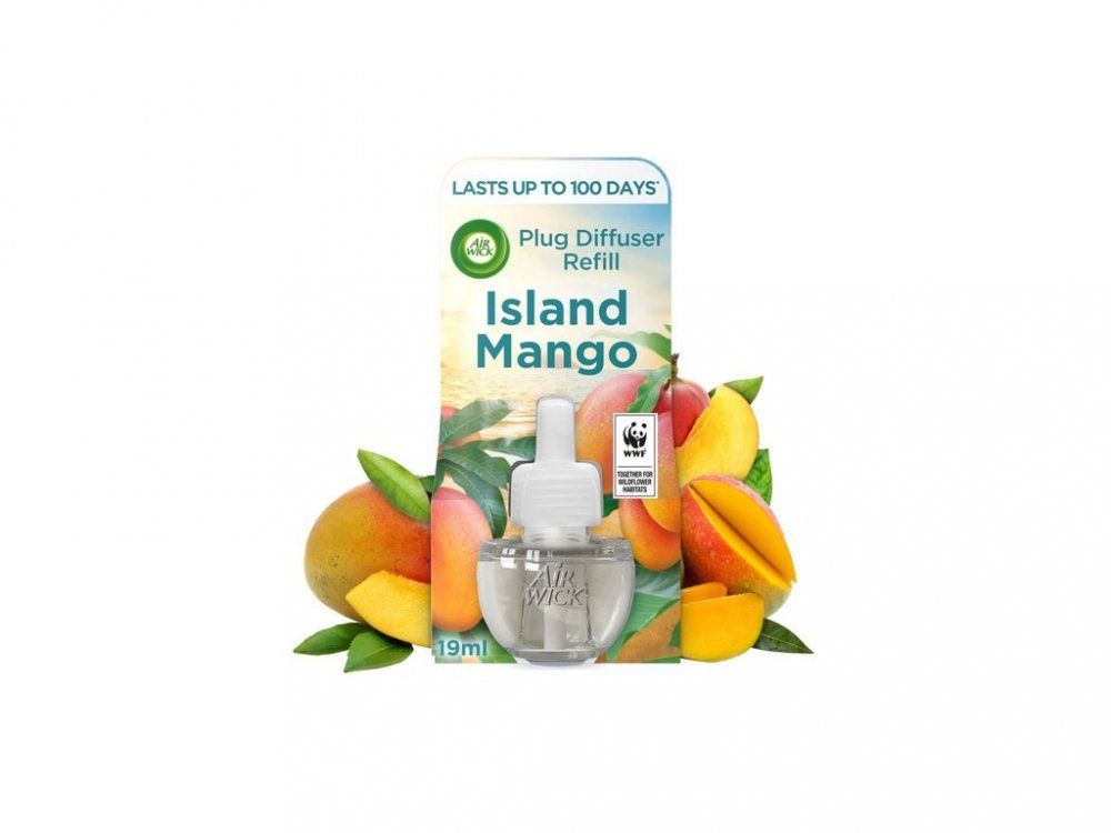 AIR WICK ELECTRIC FRESHENER REFILL 19 ML ISLAND MANGO