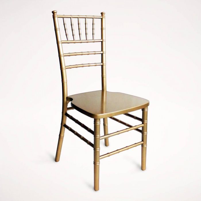 Chiavari stolička - zlaté bukové drevo
