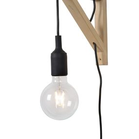 Retro a vintage svietidlo LUCIDE FIX Wall Light E27 08208/01/30